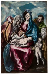 Die Heilige Familie mit der Heiligen Anna und Johannes