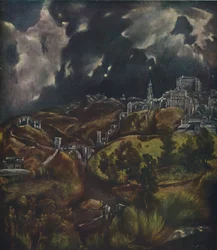 Toledo, Ansicht von Toledo, 1599-1600, 1938