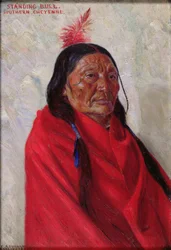 Stehender Bulle