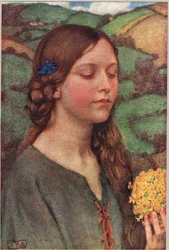 Blumenstrauß, Illustration aus 