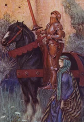 Illustration für Idylls Of The King von Alfred Lord Tennyson