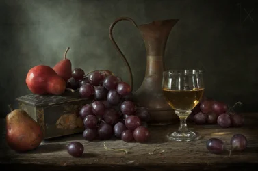 Herbst Stillleben Tisch
