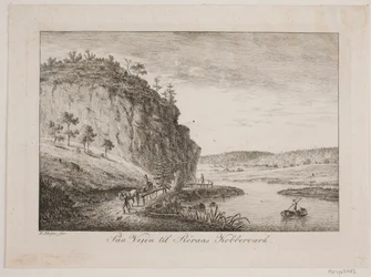 Auf dem Weg zum Røraas-Kupferwerk
