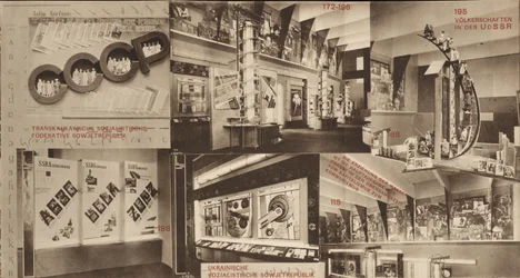 UdSSR. Katalog des sowjetischen Pavillons auf der Internationalen Presseausstellung, Köln, 1928