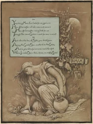 (Illustration für das Rubáiyát des Omar Khayyám) In memoriam