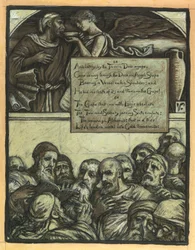 (Illustration für Rubáiyát von Omar Khayyám) Die widerstreitenden Sekten