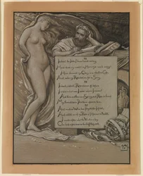 (Illustration für Rubáiyát von Omar Khayyám) Frühling