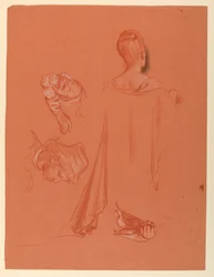 Studie für "Hochzeitsprozession"