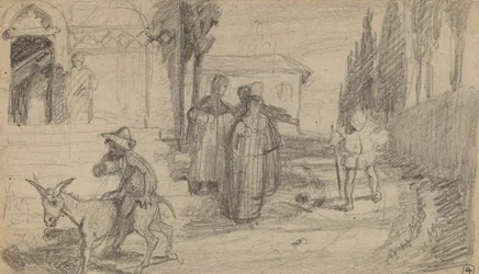 Das Gleichnis vom Müller und dem Esel, ca. 1859