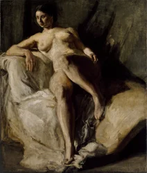 Sitzende weibliche Figur, 1906 [LDUCS-5189]