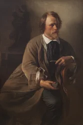 Der Bildhauer Jens Adolf Jerichau, der Ehemann der Künstlerin