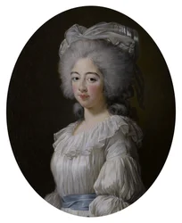 Porträt von Marie Joséphine von Savoyen (1753-1810), Gräfin von Provence