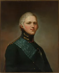Porträt des Zaren Alexander I.