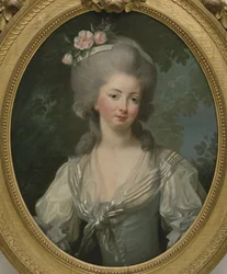Porträt von Ernestine-Frederique, Prinzessin de Croy