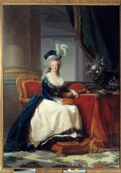 Marie-Antoinette - Ganzkörperporträt von Marie Antoinette von Lothringen-Habsburg, Königin von Frankreich