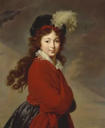 Porträt der Herzogin Anna Feodorowna von Russland 1781-1860, Prinzessin Juliane von Sachsen-Coburg-Saalfeld