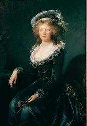 Porträt von Marie Therese von Bourbon Neapel, Königin von Neapel und Sizilien (1772-1807)