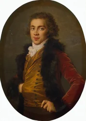 Porträt von Prinz Grigory Alexandrovich Stroganov 1770-1857, 1793