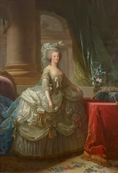 Porträt von Königin Marie Antoinette von Frankreich 1755-1793, ca. 1785