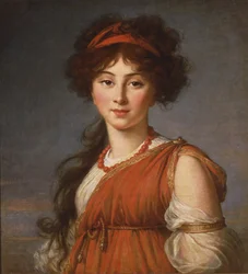 Varvara Ivanovna Naryshkina, geb. Ladomirsky 1785-1840, 1800