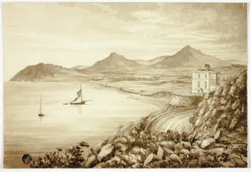 Tal von Shanganagh, Dún Laoghaire, mit Booten