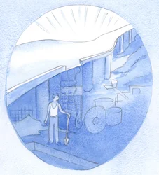 Wie ein erschöpfter Arbeiter eines Tages erstaunt auf die glänzende Straße blicken könnte, die durch seine Arbeit gebaut wurde, so werden wir eines Tages staunen, wenn Gottes 