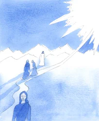 Wie jetzt mein Herz schmerzt, sagte Christus zu mir, so schmerzte Sein Herz, als Er während Seines irdischen Lebens sah, wie die Menschen Seine weisen Worte missachteten und sich weigerten, dem Weg zum Himmel zu folgen, 2005