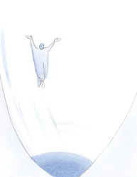 Bei einem Wort des Bekenntnisses und der Reue erhebt sich die Seele in das Herz Gottes, befreit von ihren Ketten der Sünde oder Torheit.