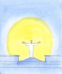 Bei jeder Feier des Heiligen Messopfers ist Christus wirklich gegenwärtig, betet für die Sünder und blickt zum Vater, genauso wie Christus einst vom Kreuz aus betete
