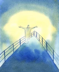Christus ist während des Heiligen Messopfers bei seiner Kirche und betet für uns.