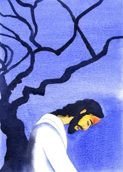 Christus betete in Agonie zu seinem Vater in Gethsemane, schwitzte Blut und dachte an die bevorstehenden Schrecken