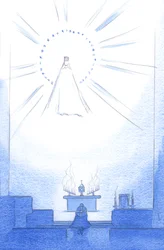 Christi Heilige Mutter lebt jetzt das 