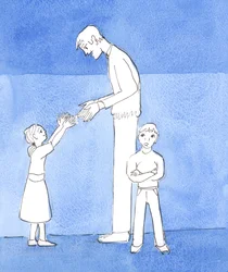 Wie traurig es ist, in einem irdischen Zuhause, wenn ein Kind ungehorsam ist, murrt, schreit, stampft, schmollt und undankbar ist