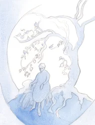 Ich sah eine Laube aus Blättern in der Seele. Er sagte, dass sie durch all die Herzschmerzen, die ich akzeptiert hatte, und durch meine Gebete vorbereitet worden war