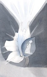 Wenn ich meine Seele für Gott öffne, wirkt Christi eigene Schönheit ihre eigene Herrlichkeit, wie eine Blume, die sich öffnet. Sein Lob strömt ungehindert von mir nach oben.