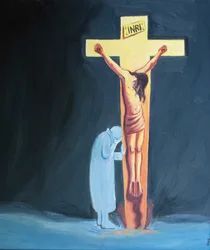 Wenn unser Leiden das Beten erschwert, können wir uns einfach an das Kreuz lehnen, nahe bei Christus, in ihm ruhen und geduldig unsere Schwierigkeiten ertragen