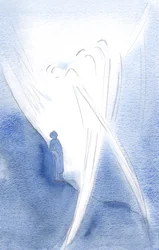 In seiner Zärtlichkeit hob er meine Seele mit den Engeln, im Lobpreis der Heiligen Dreifaltigkeit