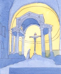 In der Westminster Cathedral und in jeder katholischen Kirche wird das Opfer von Golgatha bei der Messe zu unserem Heil neu dargebracht