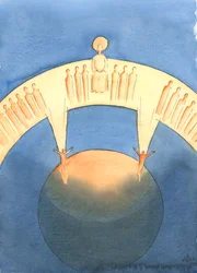 Im privaten Gebet können wir im Geist aufsteigen, um mit der Gemeinschaft der Heiligen im Himmel im Lob des Vaters, durch Christus, vereint zu sein