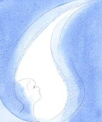 Im Herzen und Geist dessen, der ihn willkommen heißt, ist der Heilige Geist wie eine Lampe, eine Quelle der Weisheit und unendlicher Kraft und das Mittel des Gebets.