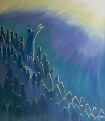 Durch Jesus, der bei der Heiligen Messe für uns Fürsprache hält, steigt unser Gebet im Geist zum Vater auf