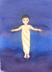 Jesus Christus ist wahrer Gott, der unsere menschliche Natur angenommen hat, mit der Demut und Güte, als bloßes Kind unter uns zu kommen, 2003