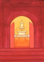 Jesus Christus ist wirklich im Allerheiligsten Sakrament im Tabernakel gegenwärtig