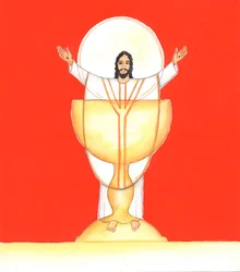 Jesus Christus, unser inkarnierter Gott, ist substantiell in der Heiligen Eucharistie bei uns gegenwärtig, 2005