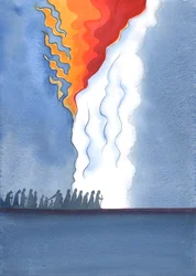 So wie das Volk Gottes zur Zeit des Mose von einer Feuersäule geführt wurde, kann ein wahrer Kontemplativer heute innerlich wie von einem starken süßen Feuer geleitet werden