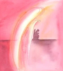Unsere Schutzengel beten immer mit immenser Ehrfurcht und Hingabe, 2005