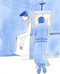 Priester sollten wie Christus sein, der die Menschen einlud, ihre Sünden zu bereuen