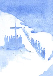 Manche wenden sich ab und ignorieren das Werk, das Christus für ihre Erlösung vollbringt; sie zeigen ihre Gleichgültigkeit gegenüber seinem Opfer, 2002