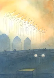 Die Heiligen und Engel sind uns in der Kirche nahe und beteiligen sich an den Lobpreisungen, die wir der Allerheiligsten Dreifaltigkeit darbringen