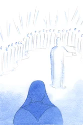 Die Heiligen des Himmels freuen sich über unsere Liebe zu Christus und unsere guten Taten, denn alle Freude im Himmel wird geteilt